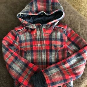 Abercrombie Kids Flannel Plaid Jacket
